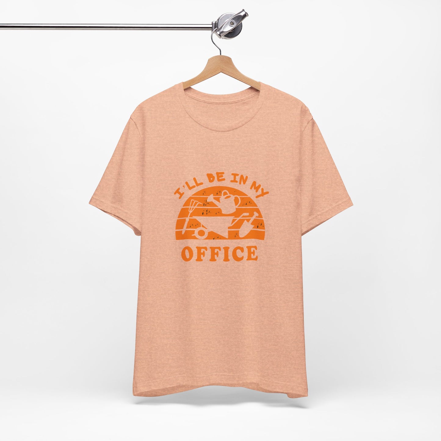 I'll Be In My Office T-Shirt — Gardening Watering Can Graphic Tee