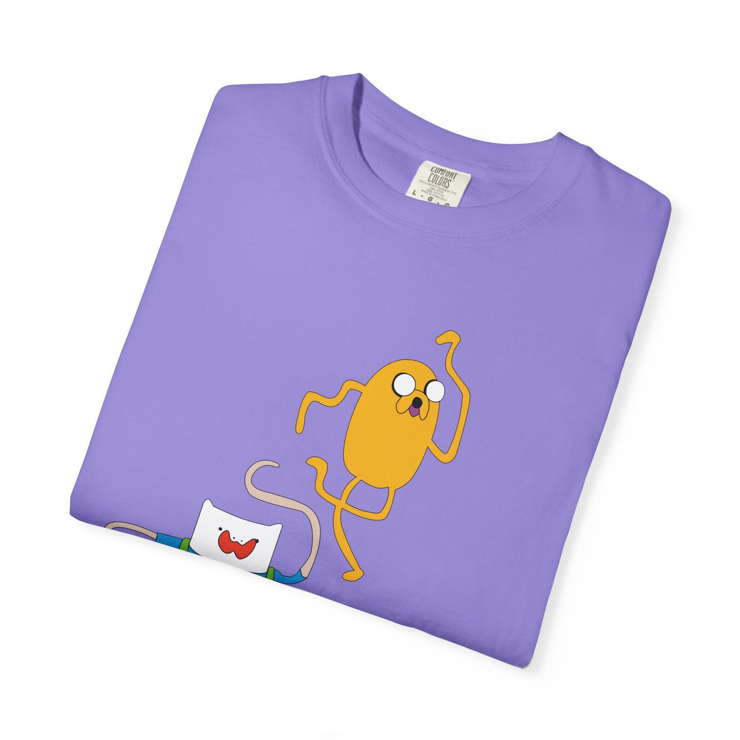 Adventure Time Dance Party T-Shirt — Jake & Radio Cartoon Tee
