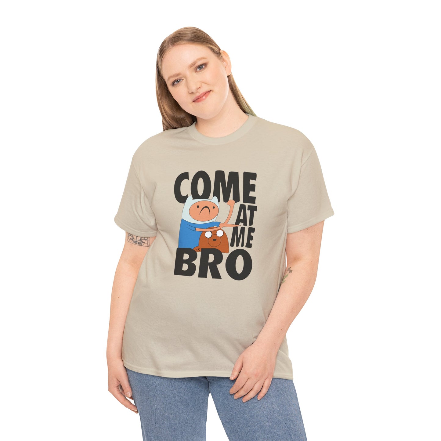 Come At Me Bro T‑Shirt — Funny Cartoon Bros Graphic Tee