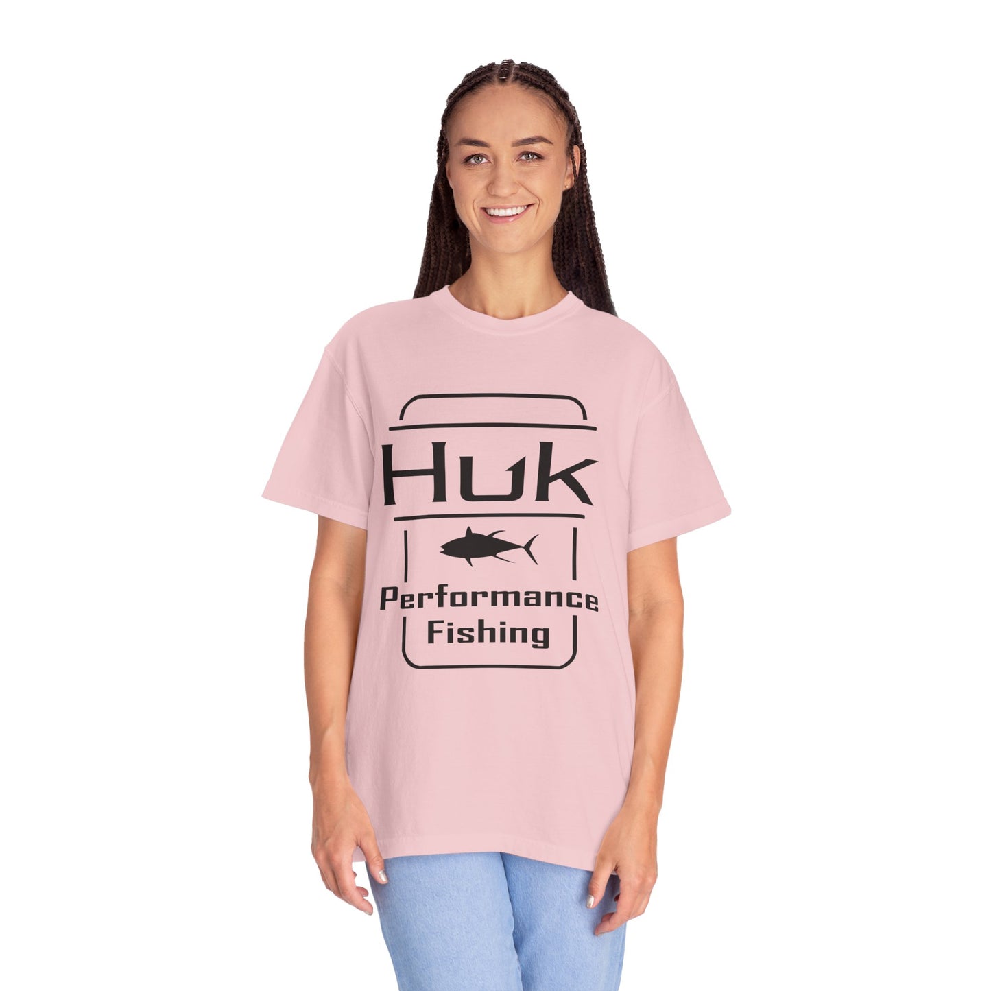 HUK Fishing Performance T-Shirt — "Huk Performance Fishing" Graphic Tee
