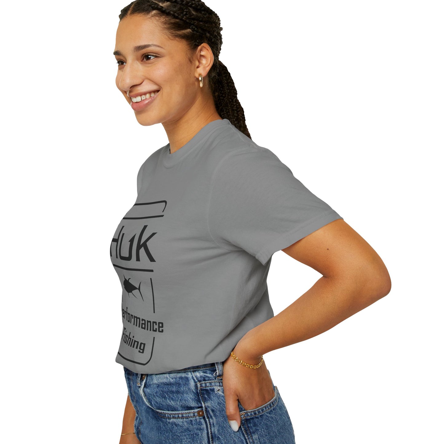 HUK Fishing Performance T-Shirt — "Huk Performance Fishing" Graphic Tee