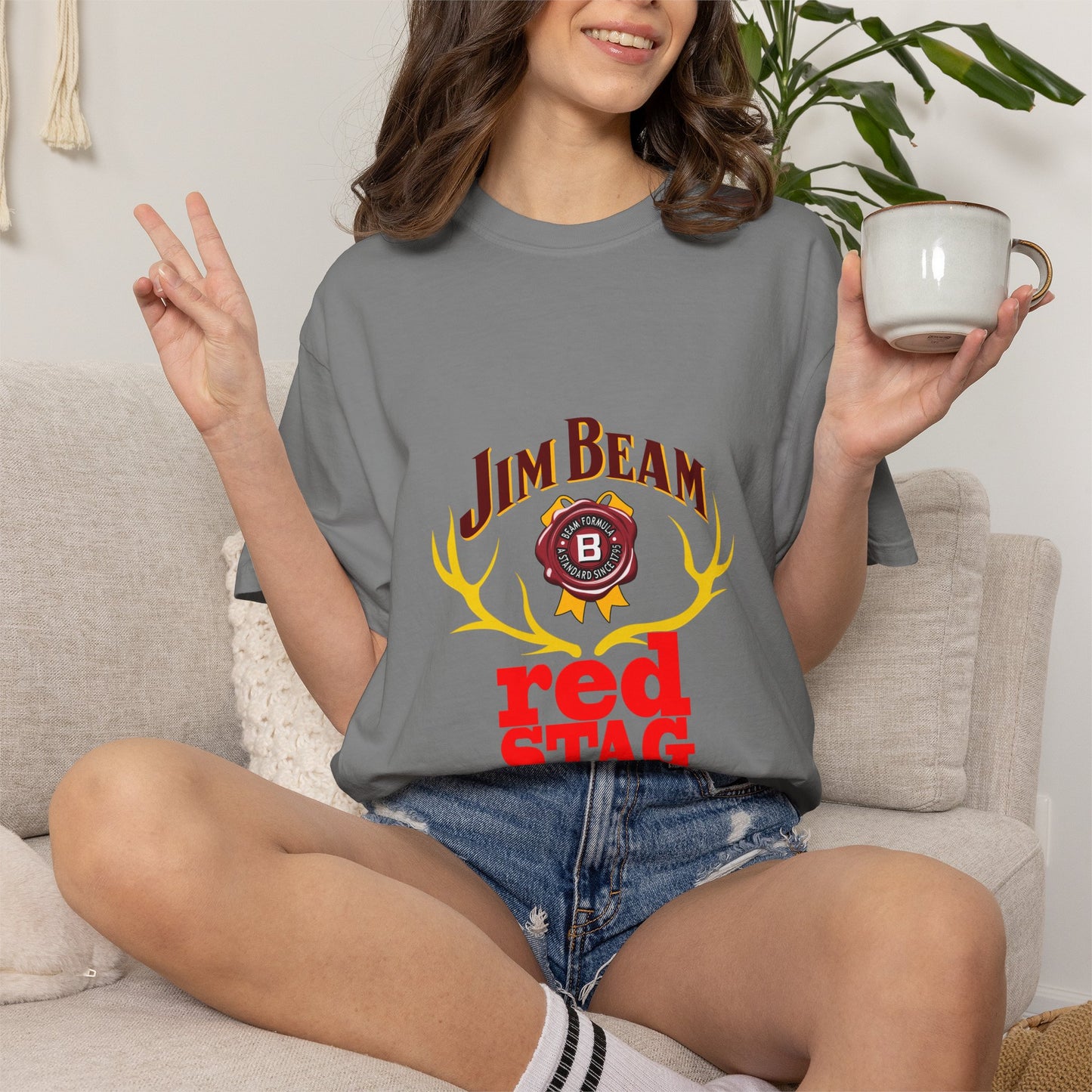 Red Stag Logo T-Shirt