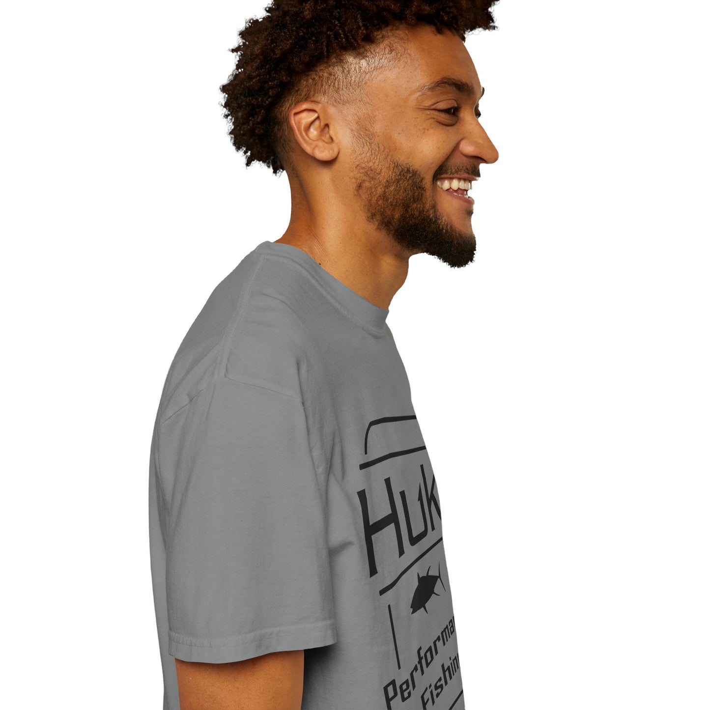 HUK Fishing Performance T-Shirt — "Huk Performance Fishing" Graphic Tee