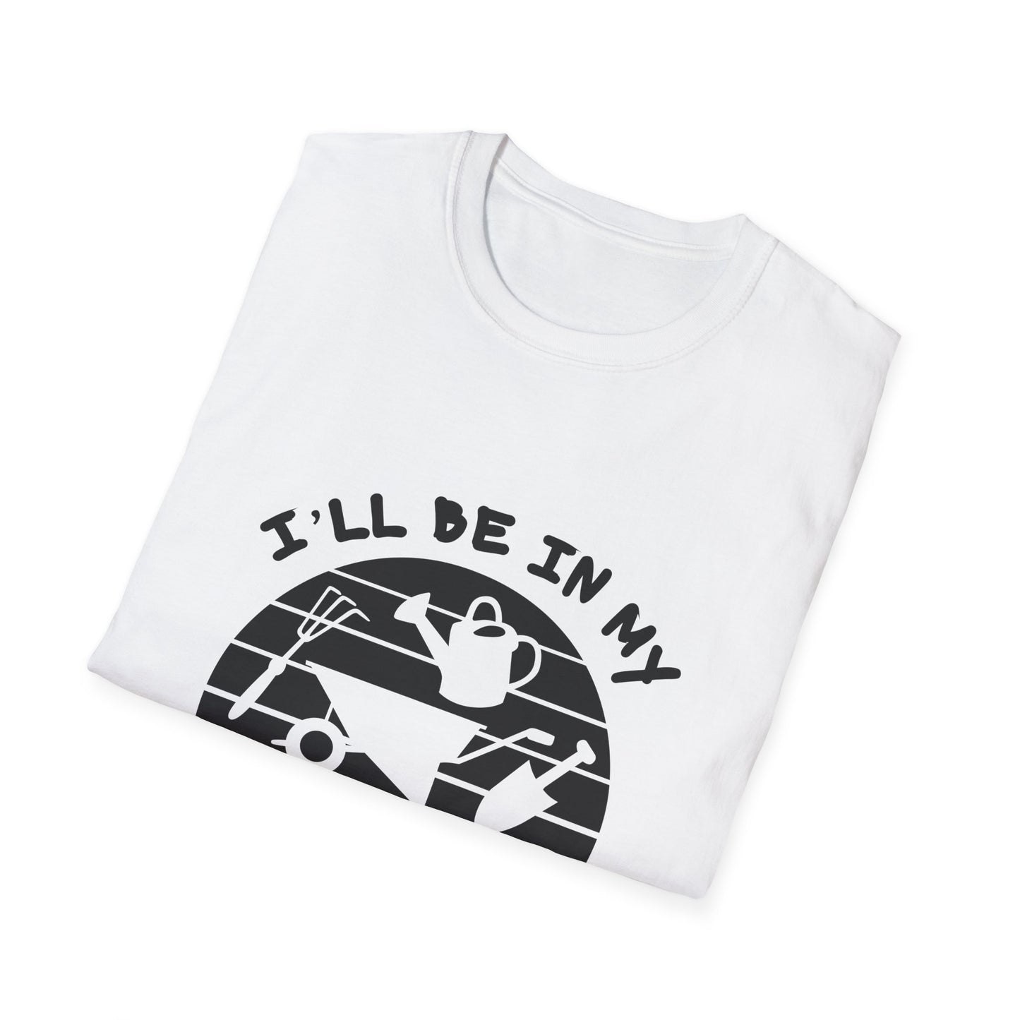 Garden Office T-Shirt — "I'll Be In My Office" Plant & Watering Can Tee