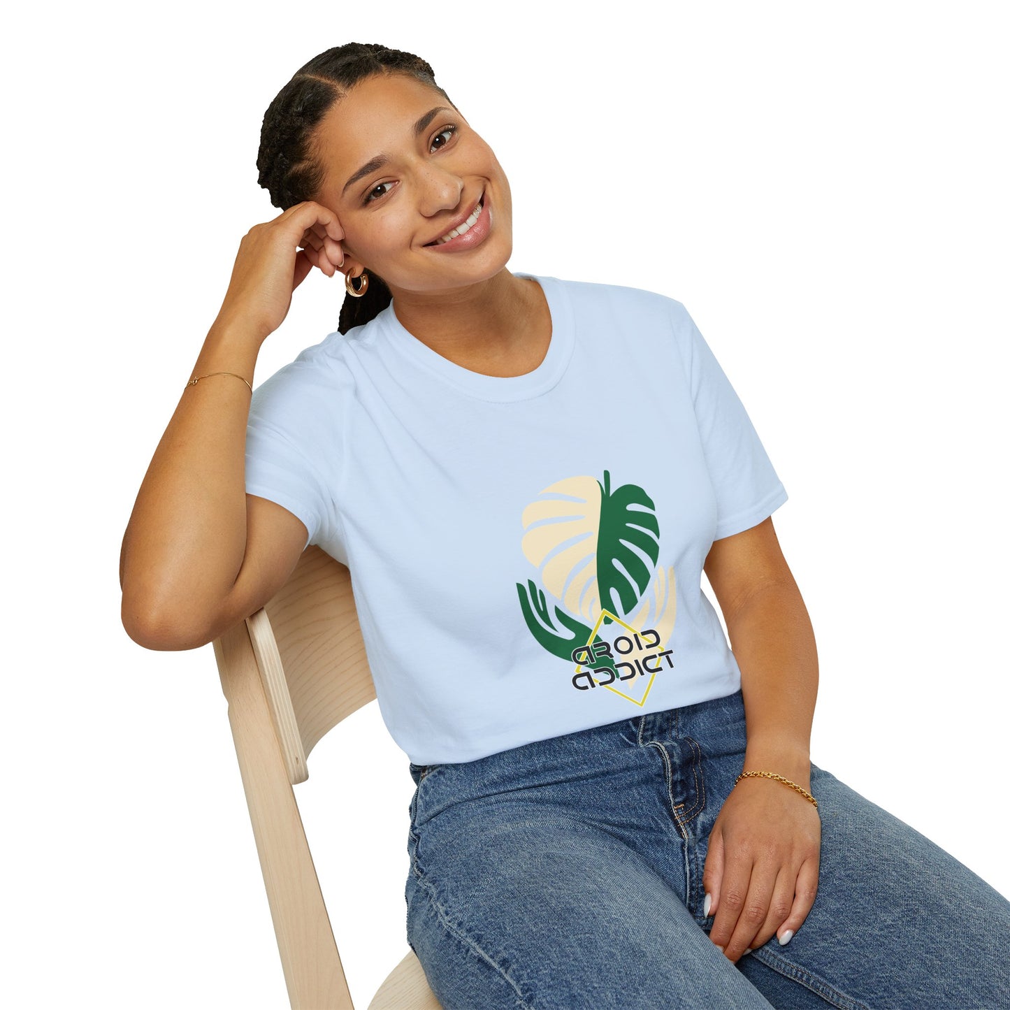 Monstera Leaf Tee - Aroid Addict — Tropical Plant Lover T-Shirt