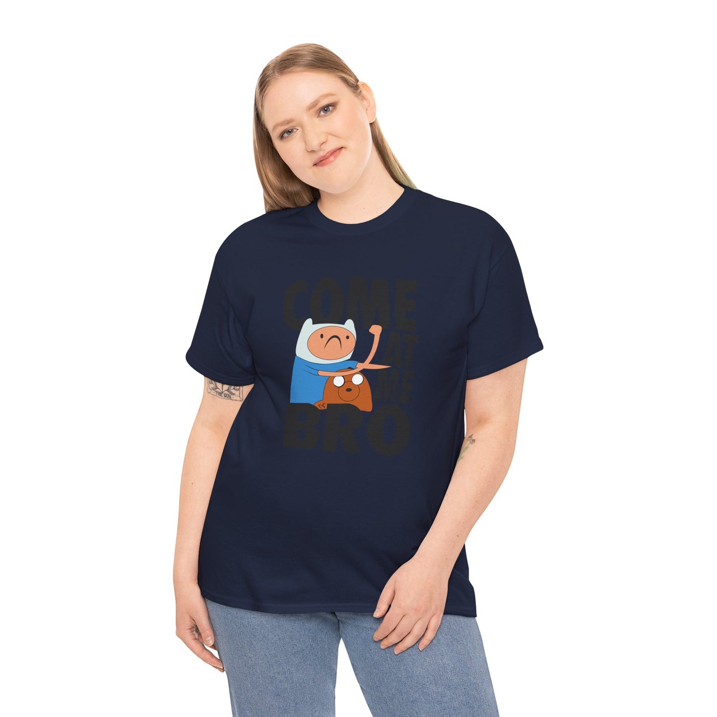 Come At Me Bro T‑Shirt — Funny Cartoon Bros Graphic Tee