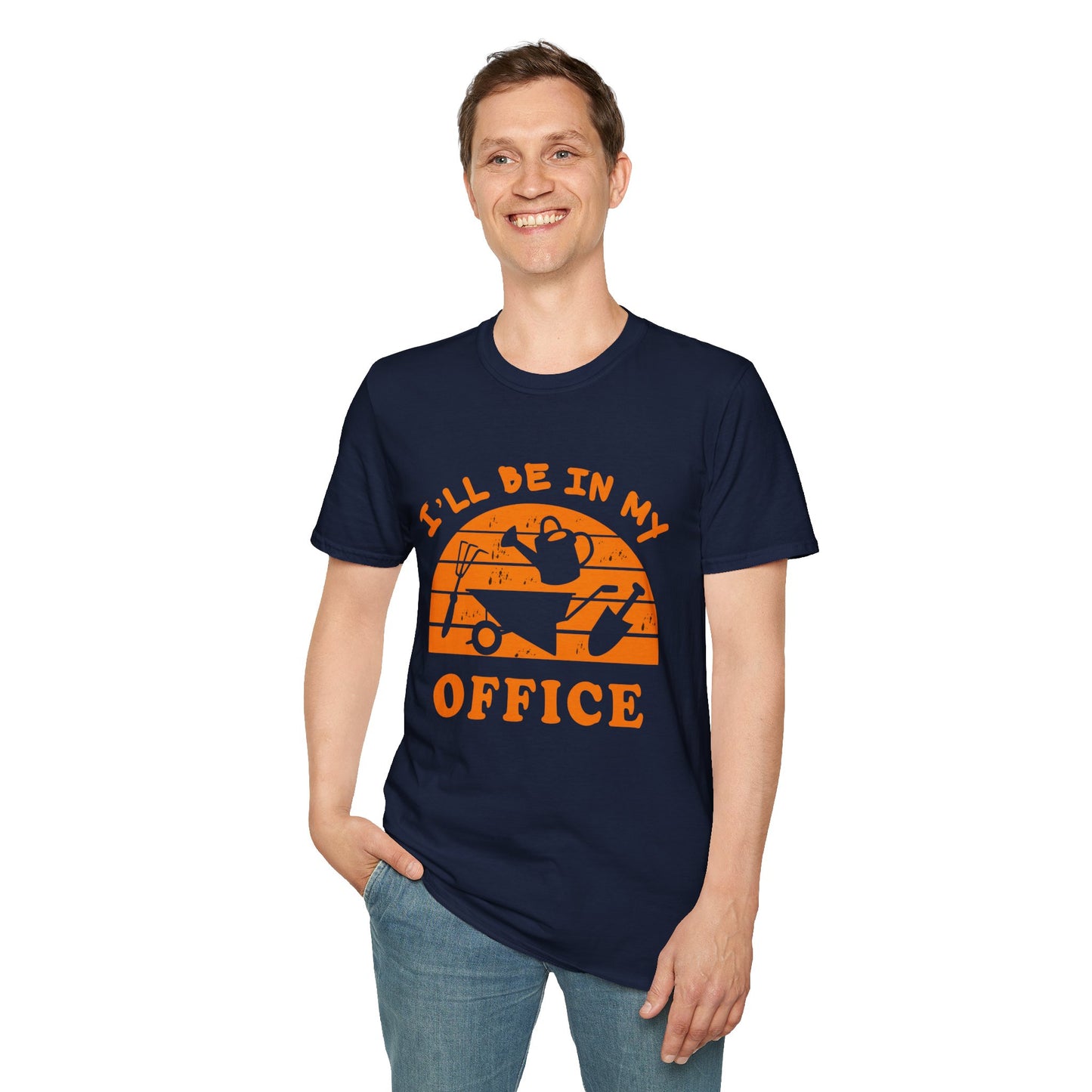 I'll Be In My Office T-Shirt — Funny Gardening Tee with Watering Can