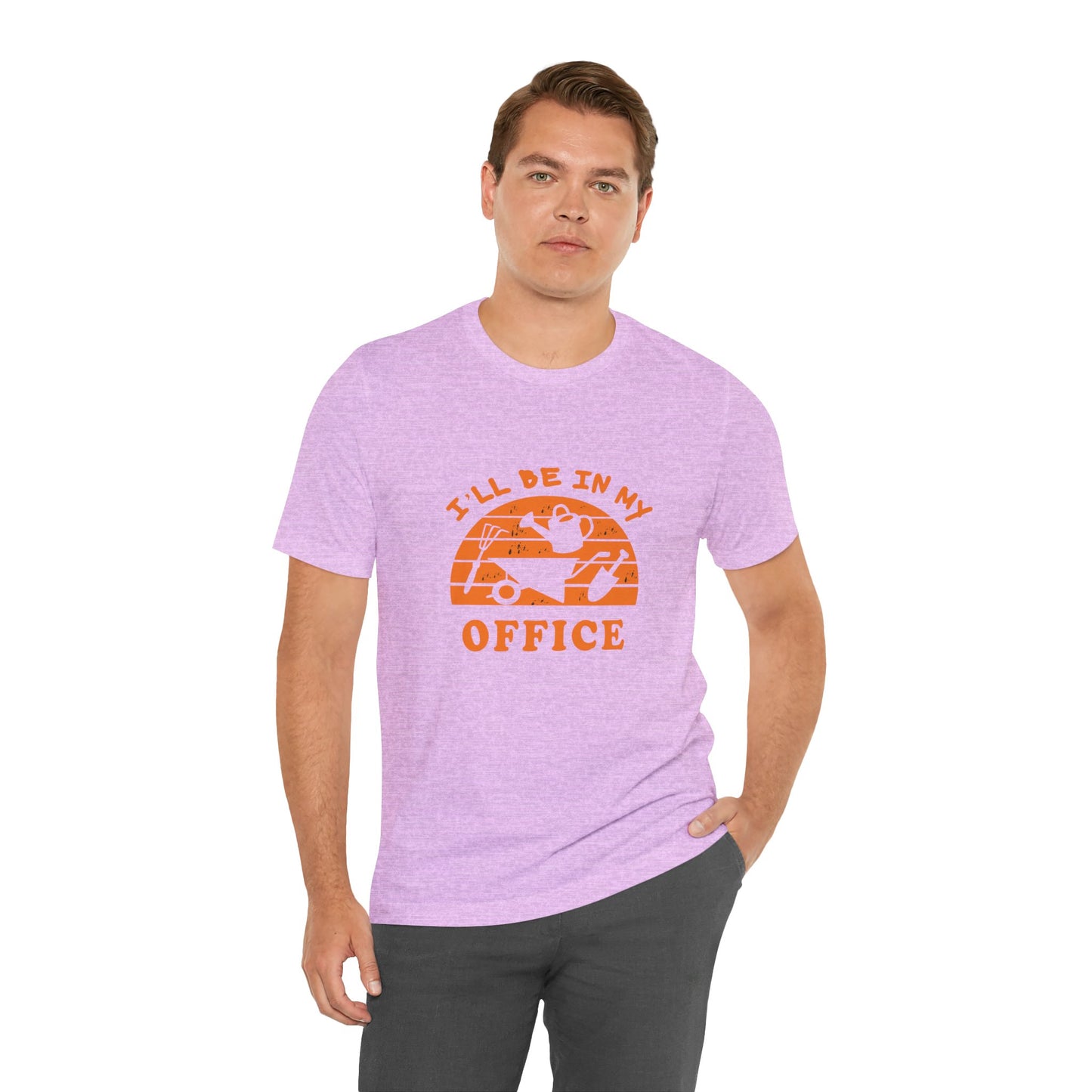 I'll Be In My Office T-Shirt — Gardening Watering Can Graphic Tee