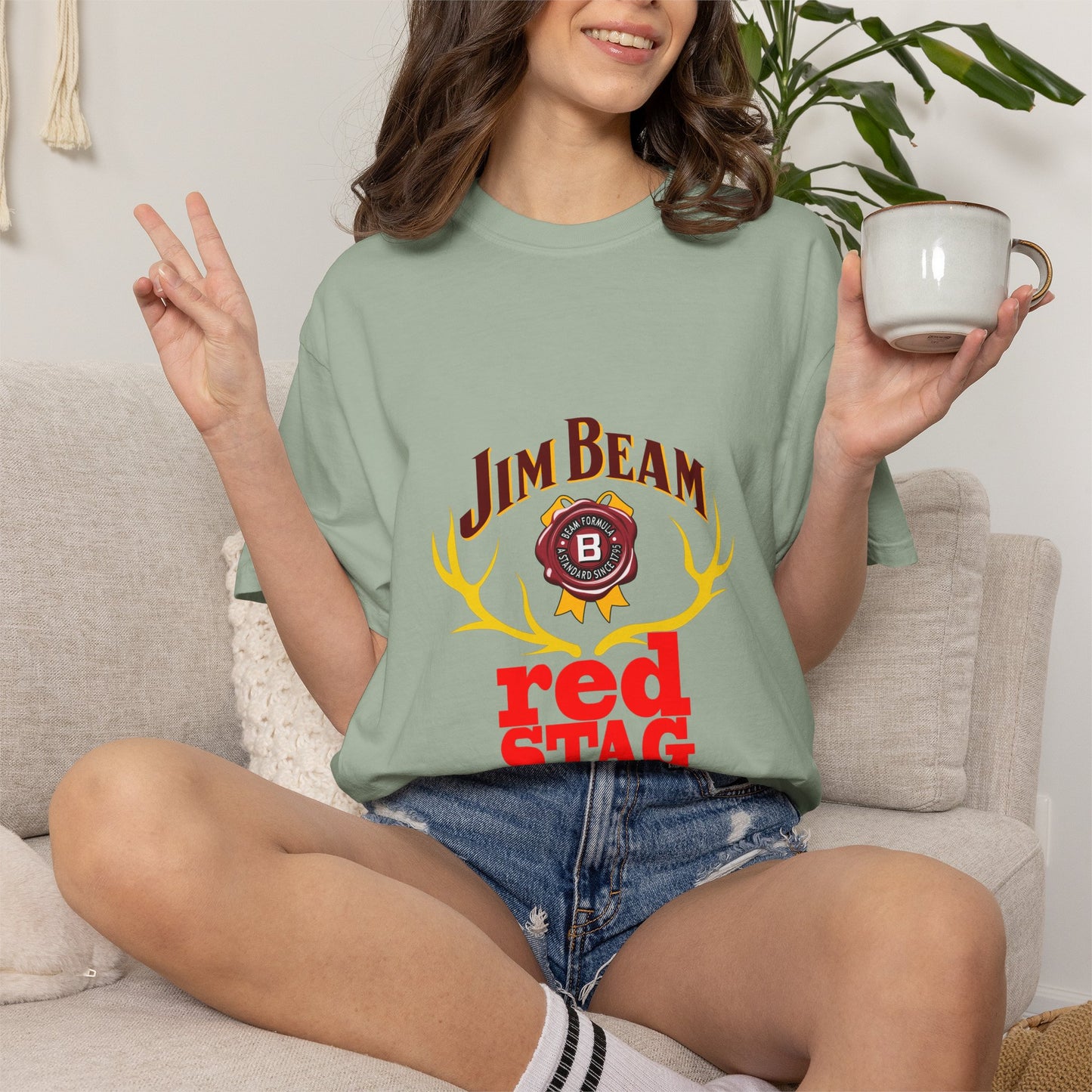 Red Stag Logo T-Shirt
