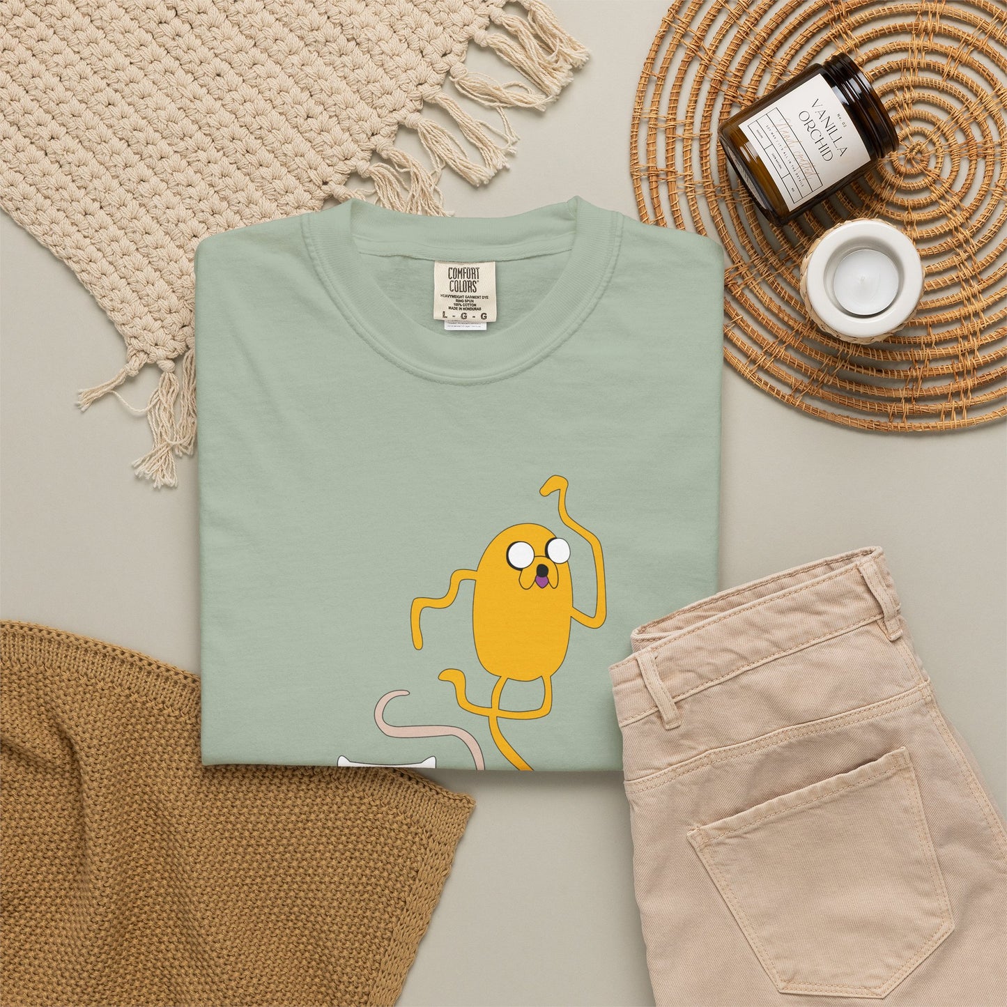Adventure Time Dance Party T-Shirt — Jake & Radio Cartoon Tee