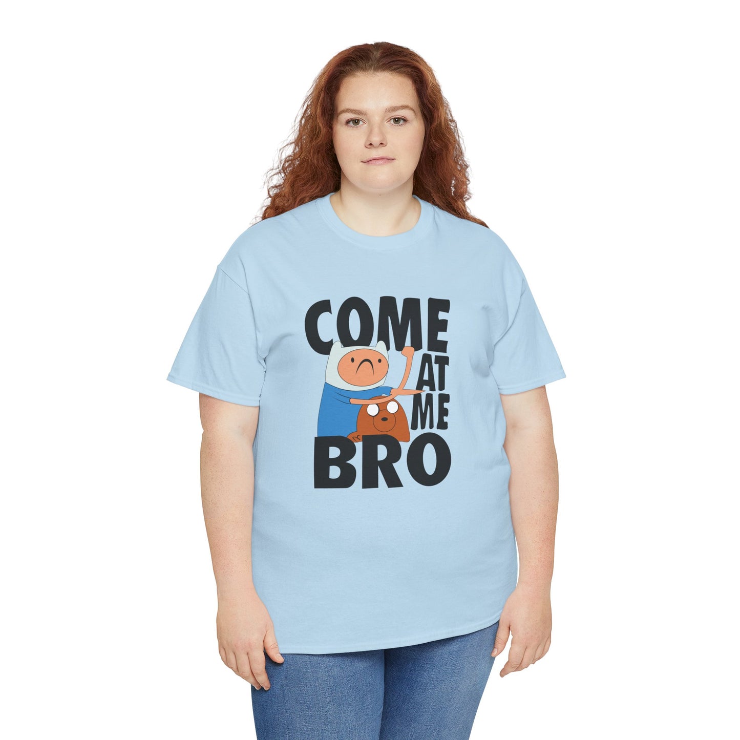Come At Me Bro T‑Shirt — Funny Cartoon Bros Graphic Tee
