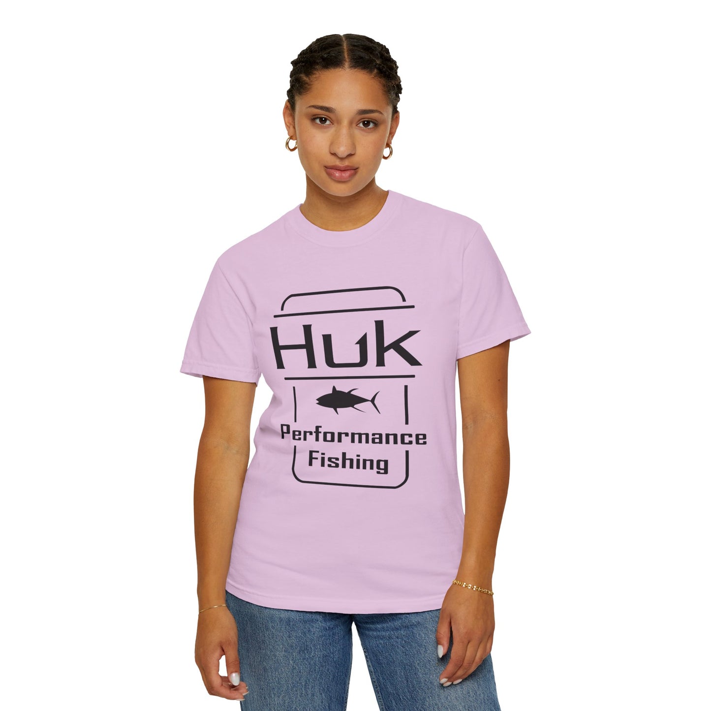 HUK Fishing Performance T-Shirt — "Huk Performance Fishing" Graphic Tee