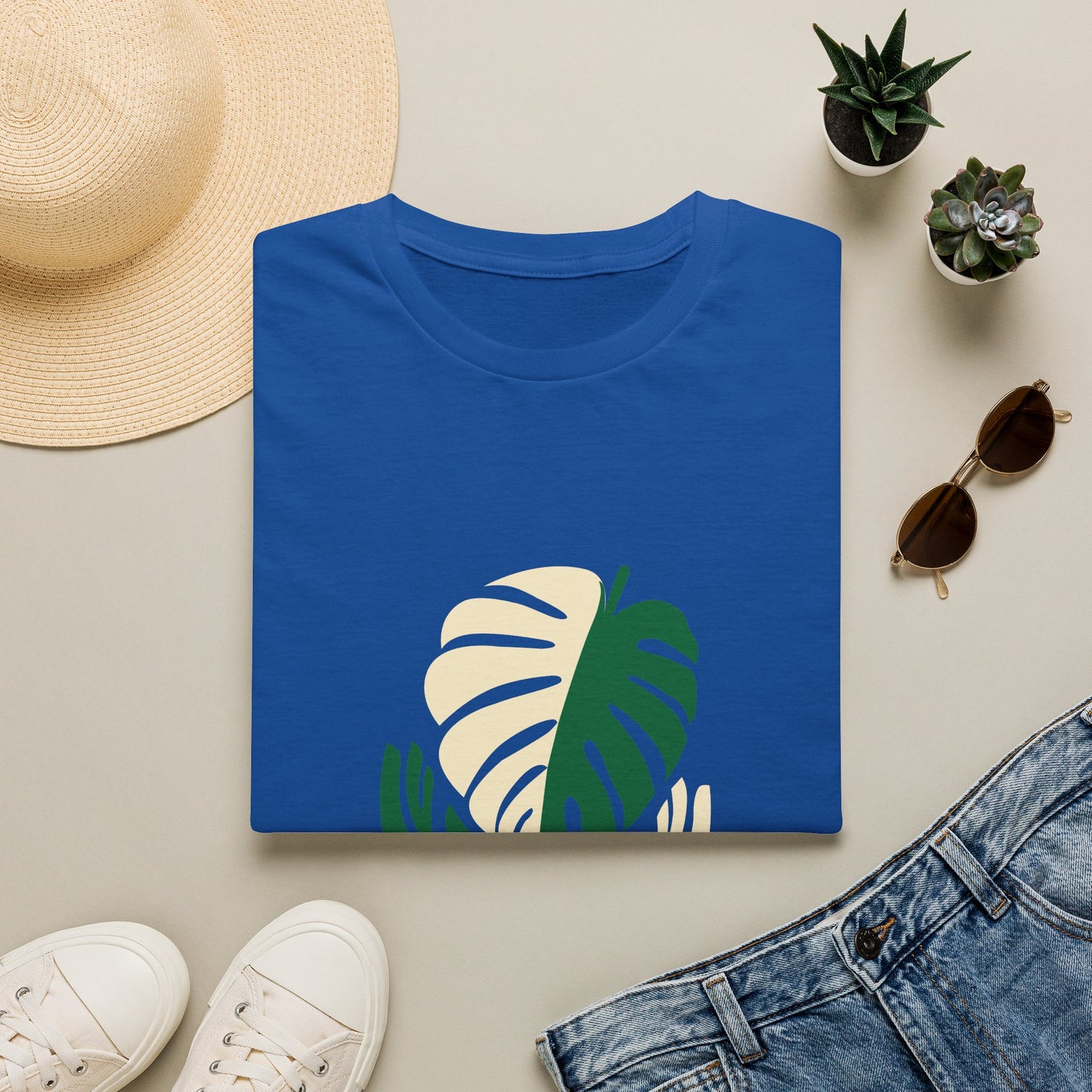 Monstera Leaf Tee - Aroid Addict — Tropical Plant Lover T-Shirt
