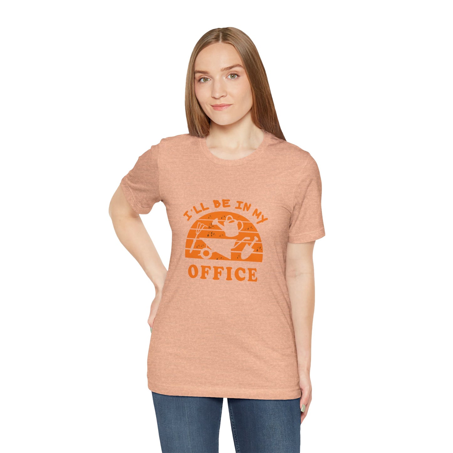 I'll Be In My Office T-Shirt — Gardening Watering Can Graphic Tee