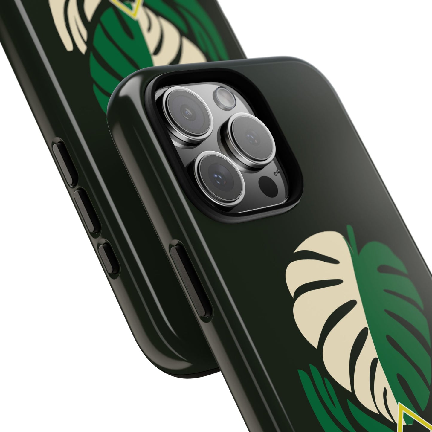 Phone Case — 'Droid Addict' Tropical Monstera Protective Case