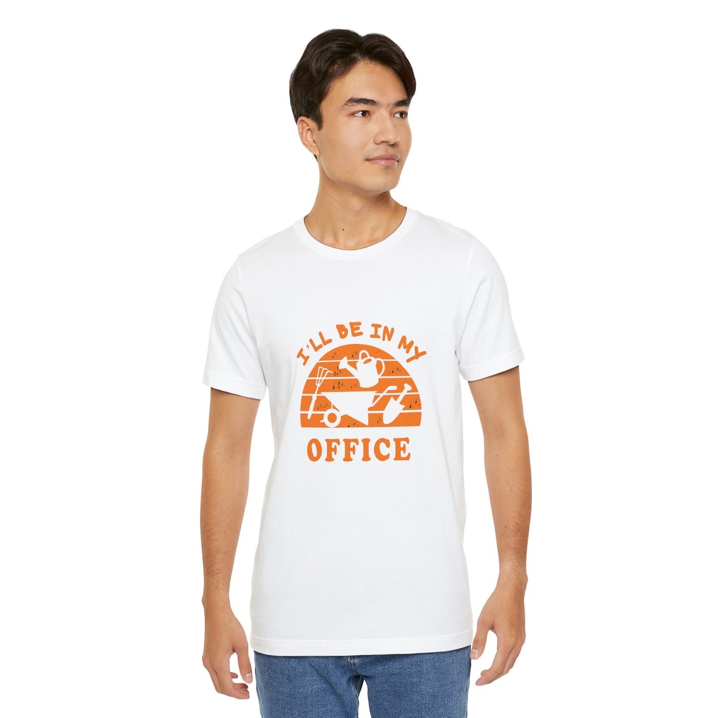 I'll Be In My Office T-Shirt — Gardening Watering Can Graphic Tee