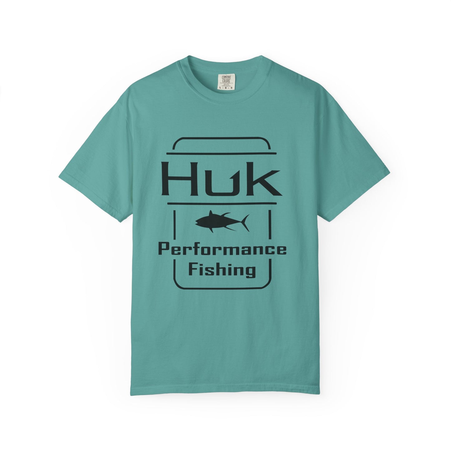 HUK Fishing Performance T-Shirt — "Huk Performance Fishing" Graphic Tee