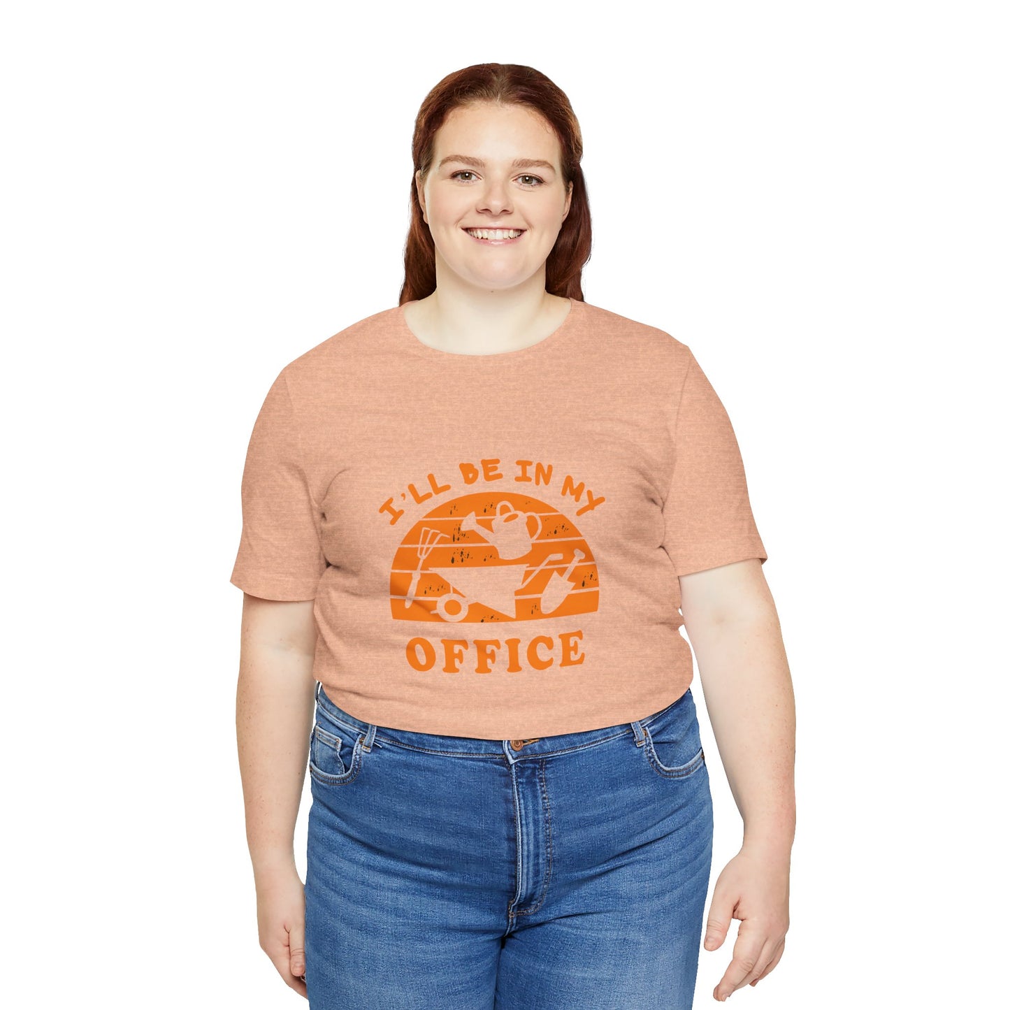 I'll Be In My Office T-Shirt — Gardening Watering Can Graphic Tee