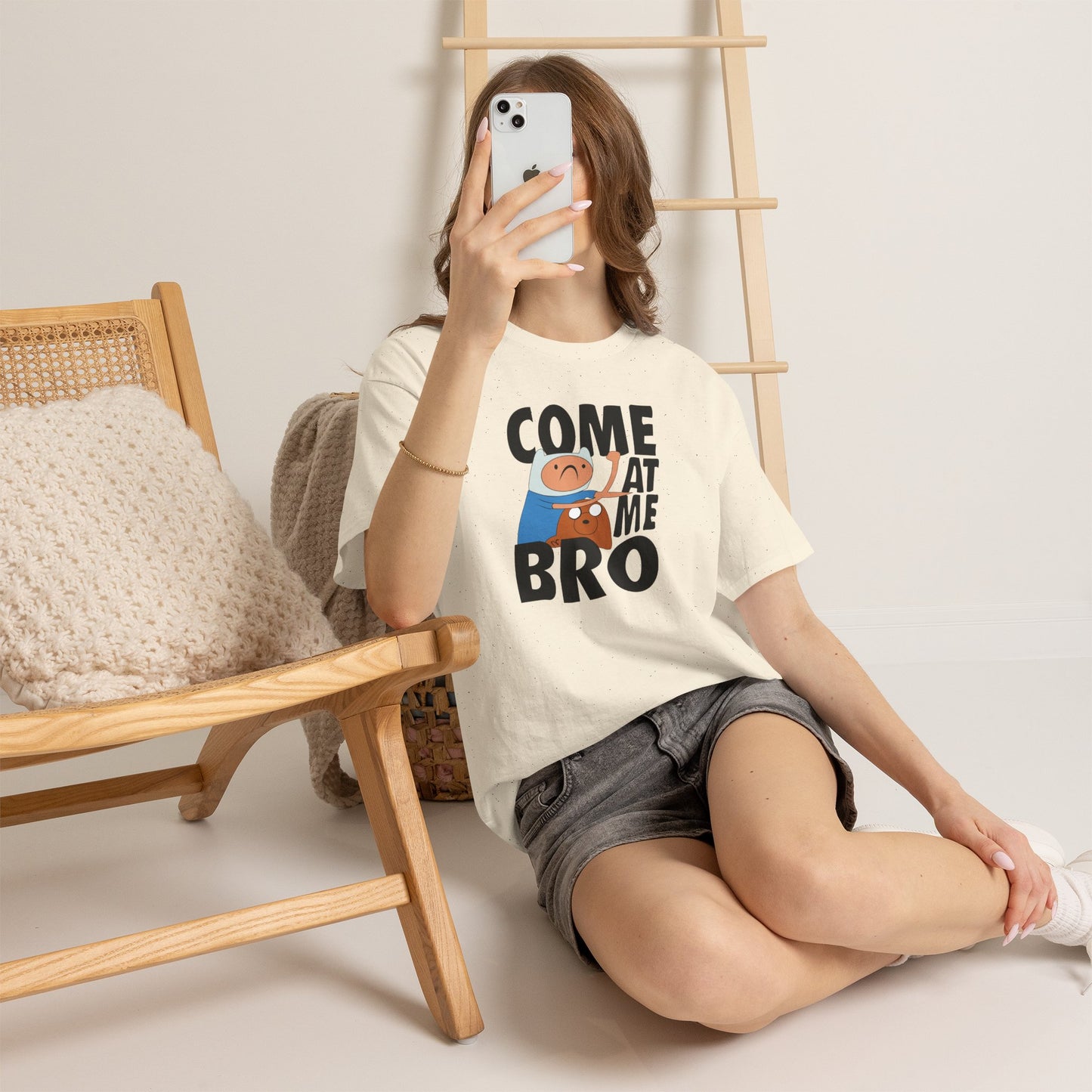 Come At Me Bro T‑Shirt — Funny Cartoon Bros Graphic Tee