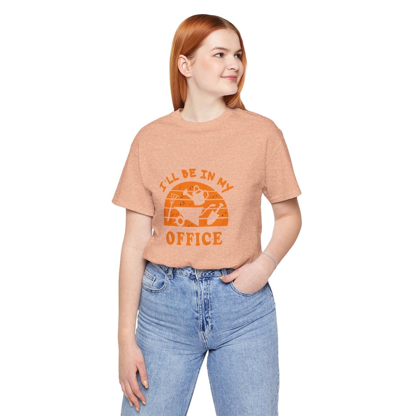 I'll Be In My Office T-Shirt — Gardening Watering Can Graphic Tee
