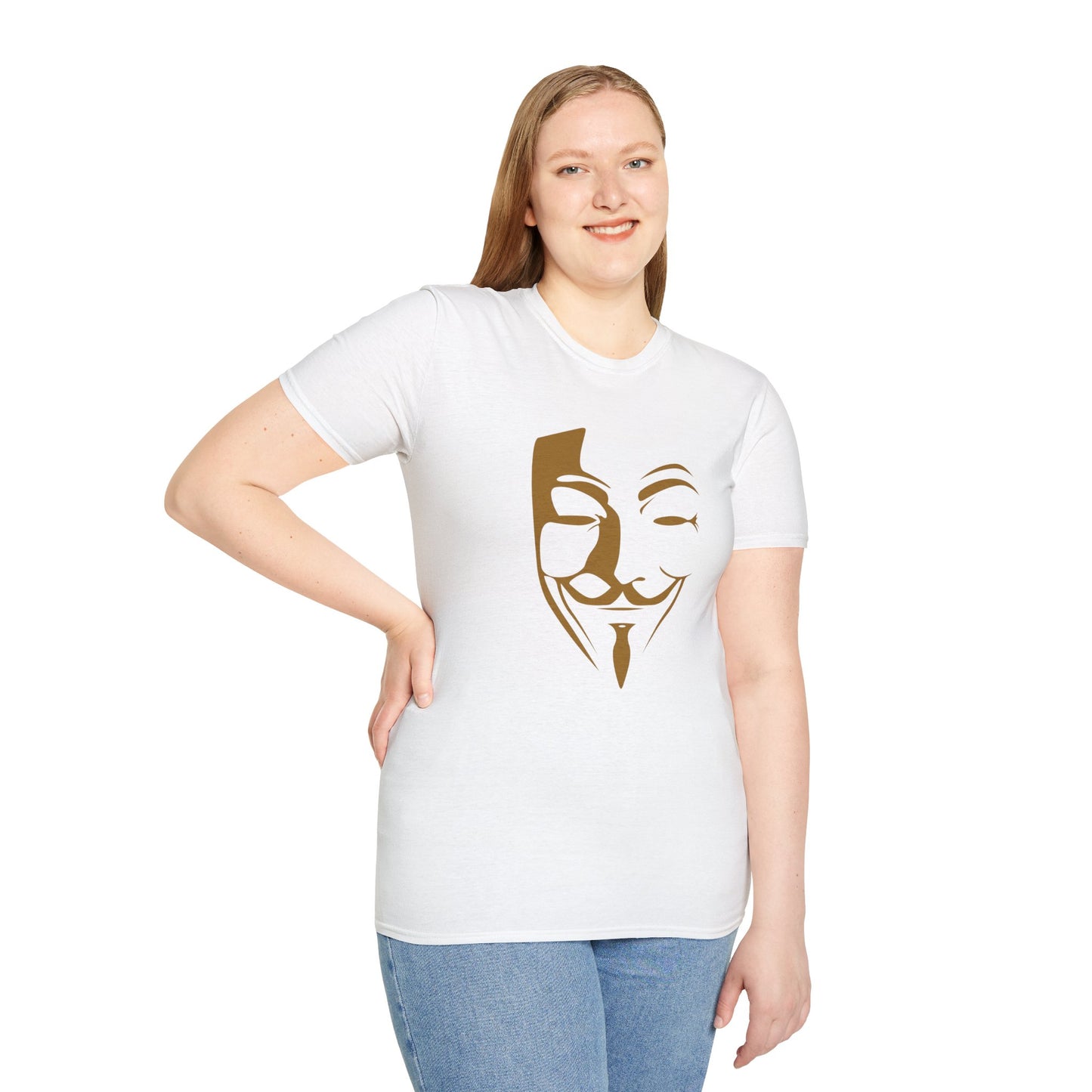Guy Fawkes Mask T-Shirt — Anonymous/V for Vendetta Inspired Graphic Tee