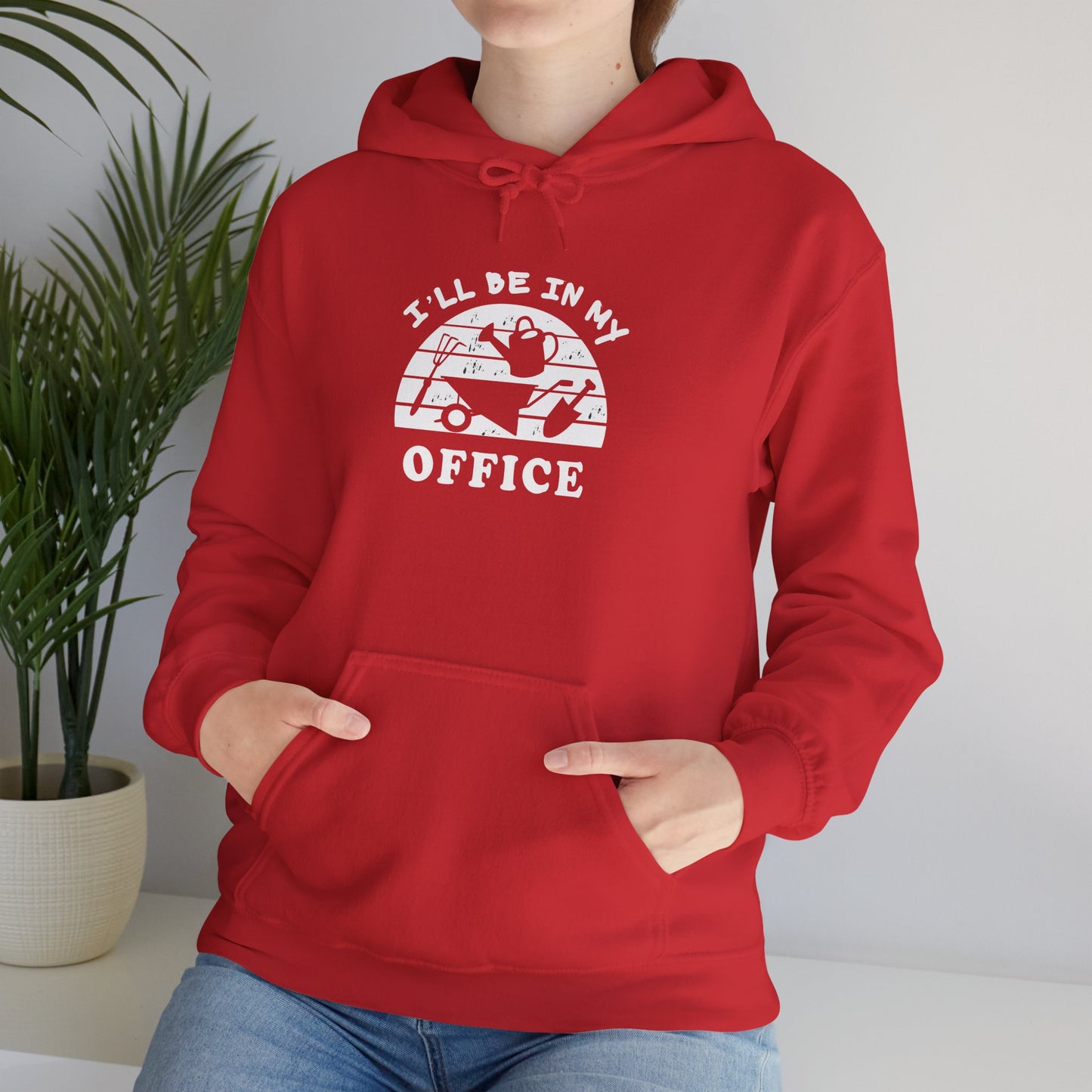 Hoodie — “I’ll Be In My Office” Cat Van Graphic Hoodie