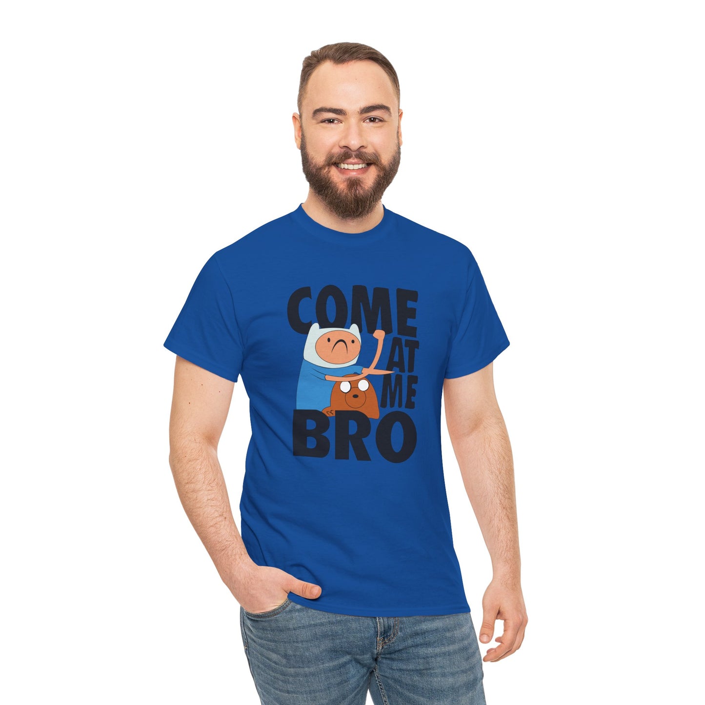 Come At Me Bro T‑Shirt — Funny Cartoon Bros Graphic Tee