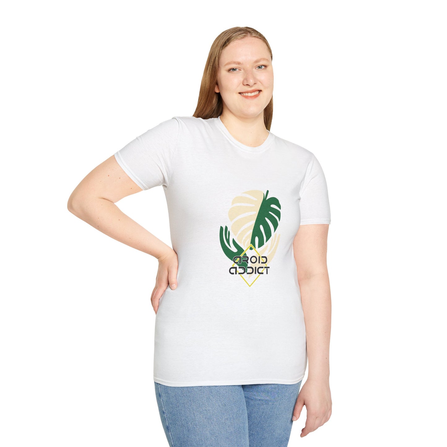 Monstera Leaf Tee - Aroid Addict — Tropical Plant Lover T-Shirt