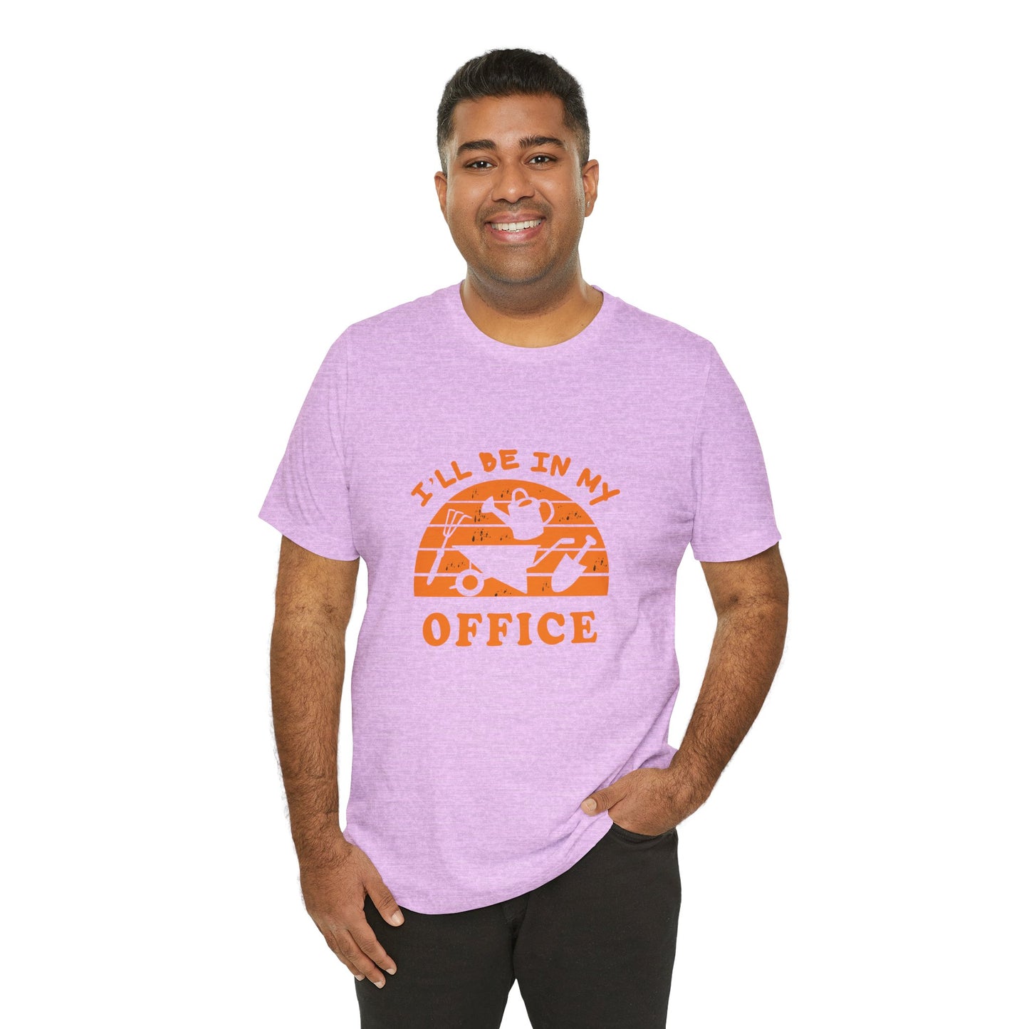 I'll Be In My Office T-Shirt — Gardening Watering Can Graphic Tee