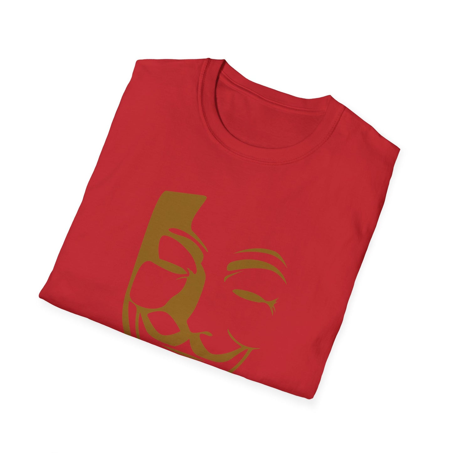 Guy Fawkes Mask T-Shirt — Anonymous/V for Vendetta Inspired Graphic Tee