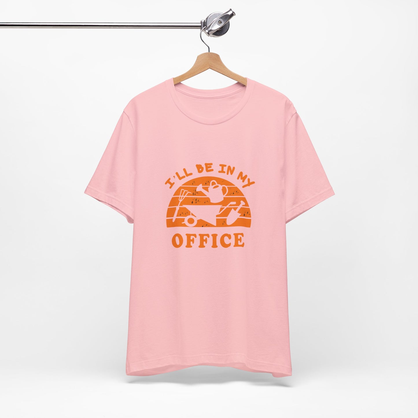 I'll Be In My Office T-Shirt — Gardening Watering Can Graphic Tee