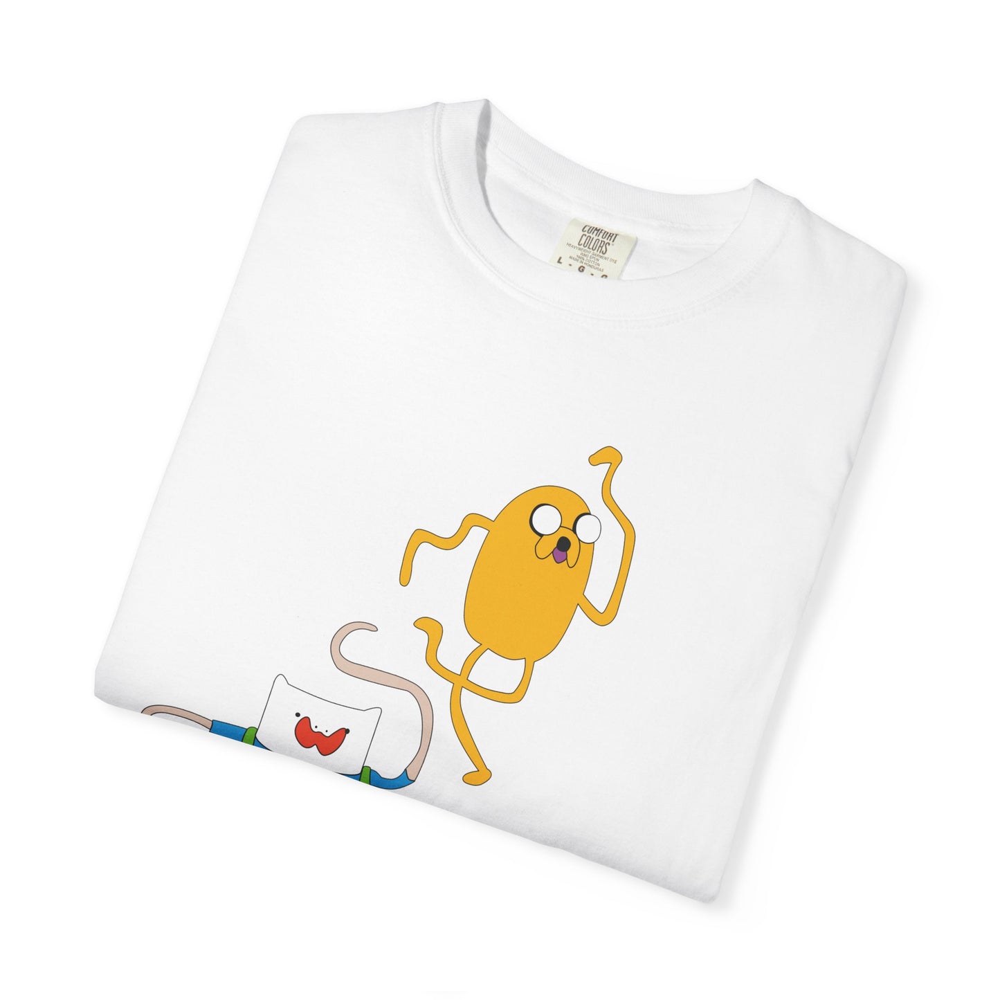 Adventure Time Dance Party T-Shirt — Jake & Radio Cartoon Tee