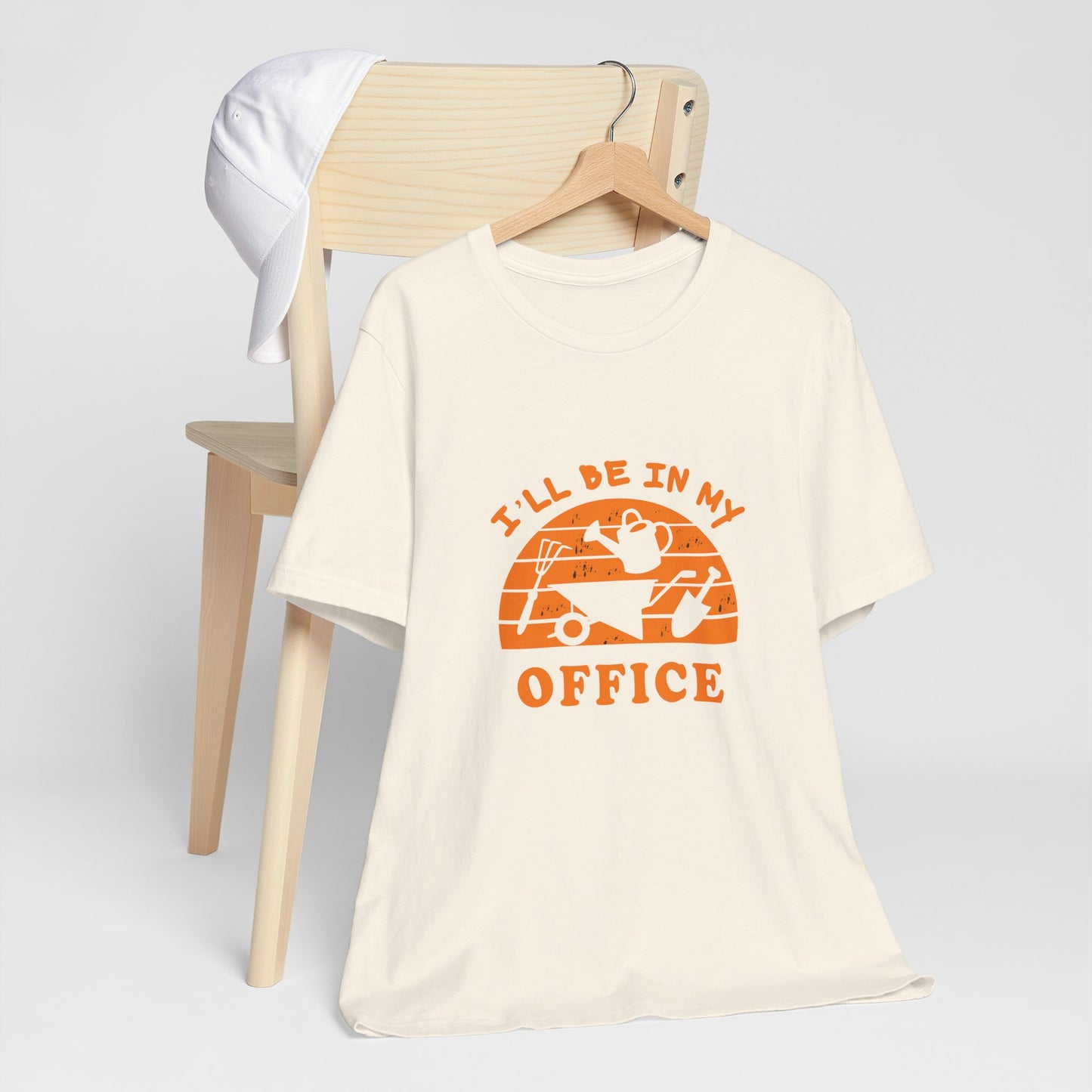 I'll Be In My Office T-Shirt — Gardening Watering Can Graphic Tee