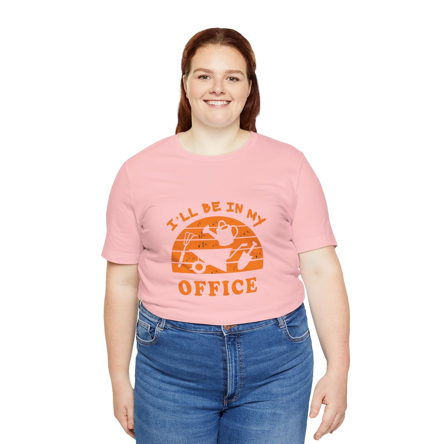 I'll Be In My Office T-Shirt — Gardening Watering Can Graphic Tee