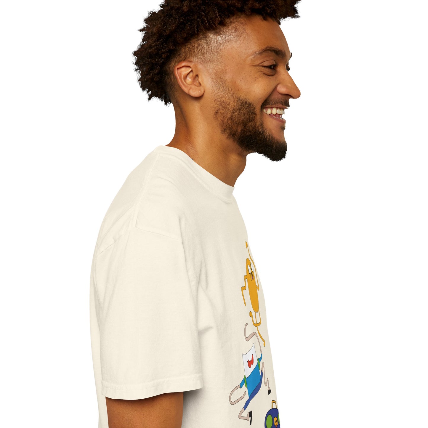 Adventure Time Dance Party T-Shirt — Jake & Radio Cartoon Tee