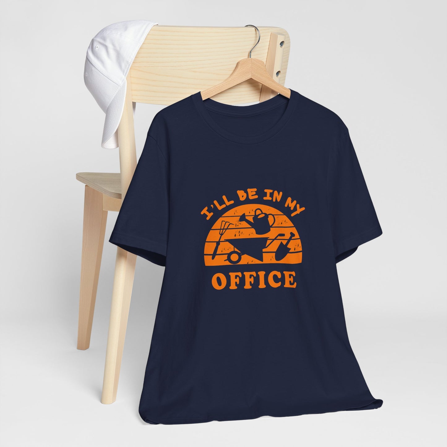 I'll Be In My Office T-Shirt — Gardening Watering Can Graphic Tee