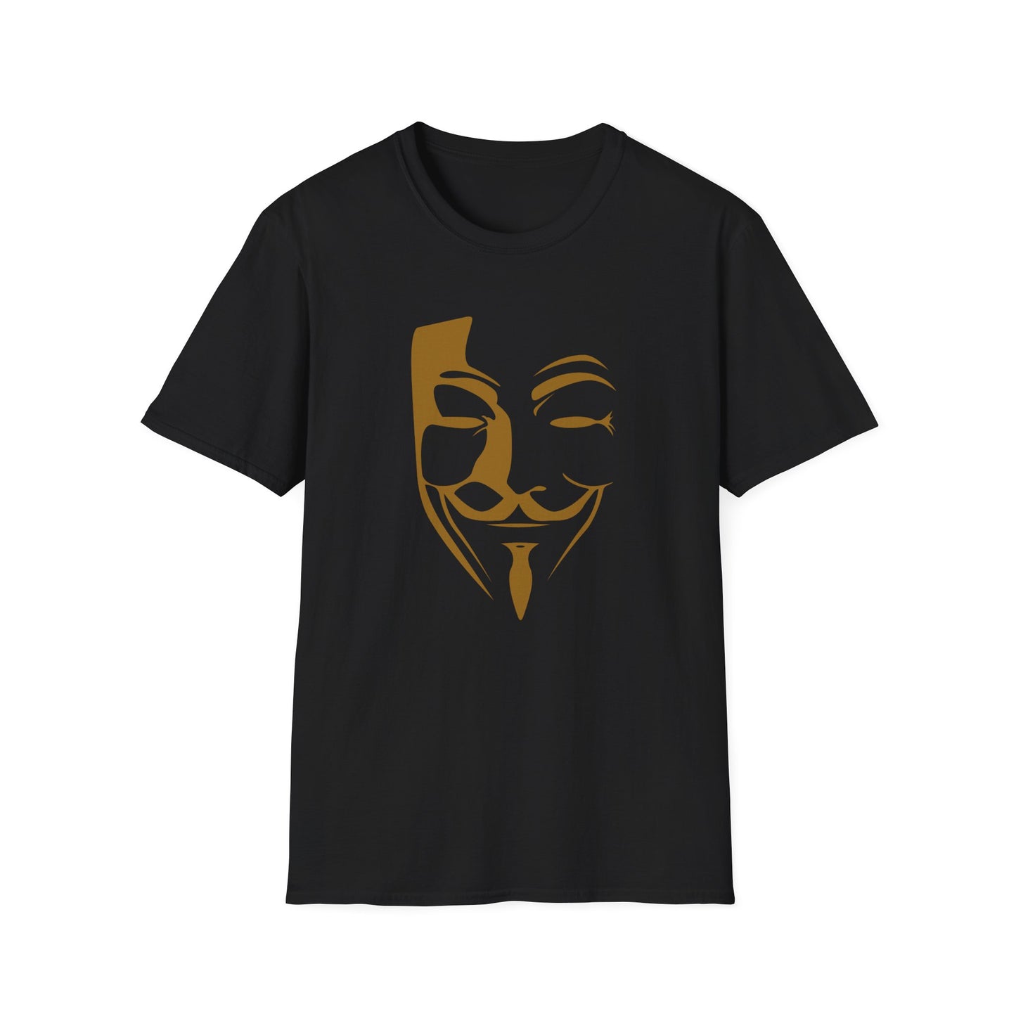 Guy Fawkes Mask T-Shirt — Anonymous/V for Vendetta Inspired Graphic Tee