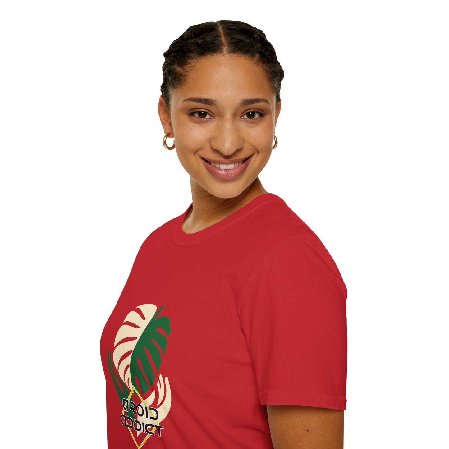Monstera Leaf Tee - Aroid Addict — Tropical Plant Lover T-Shirt