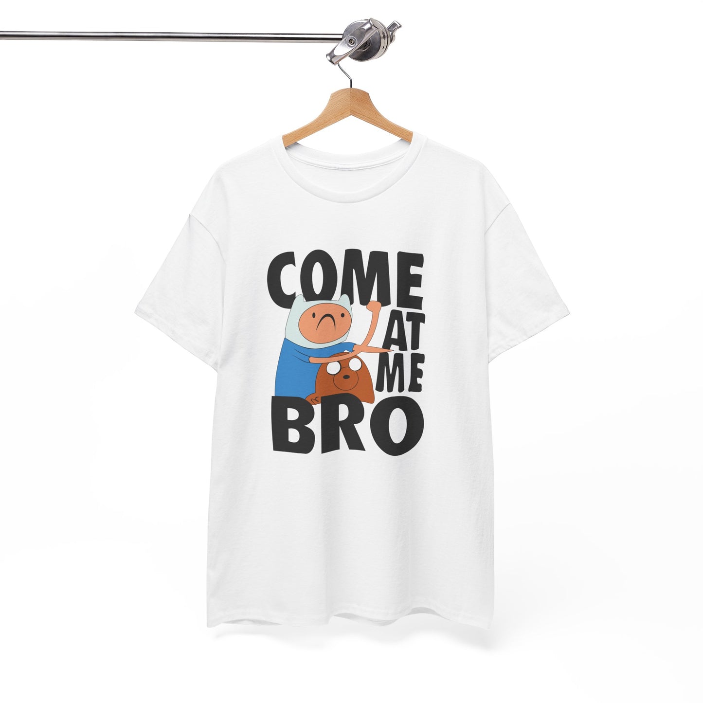 Come At Me Bro T‑Shirt — Funny Cartoon Bros Graphic Tee