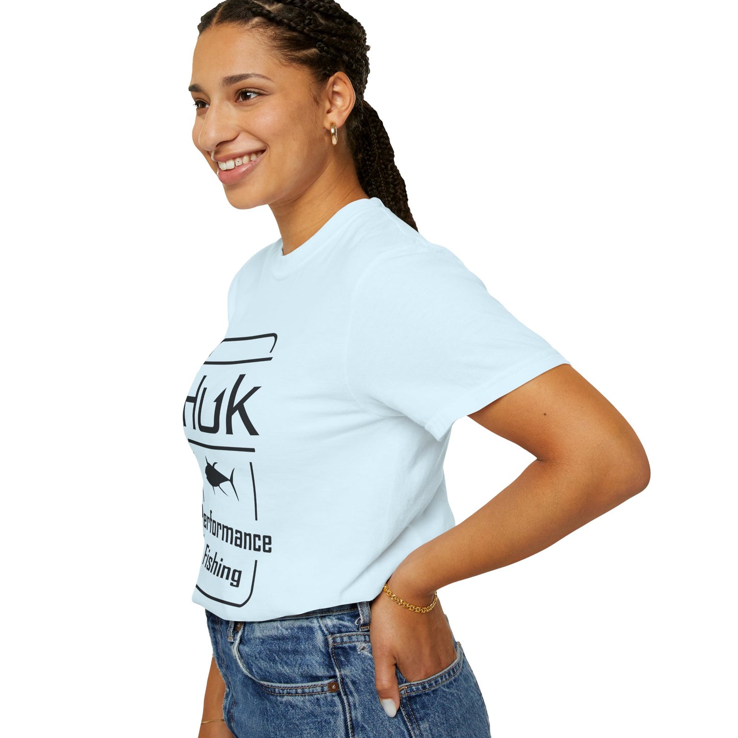 HUK Fishing Performance T-Shirt — "Huk Performance Fishing" Graphic Tee