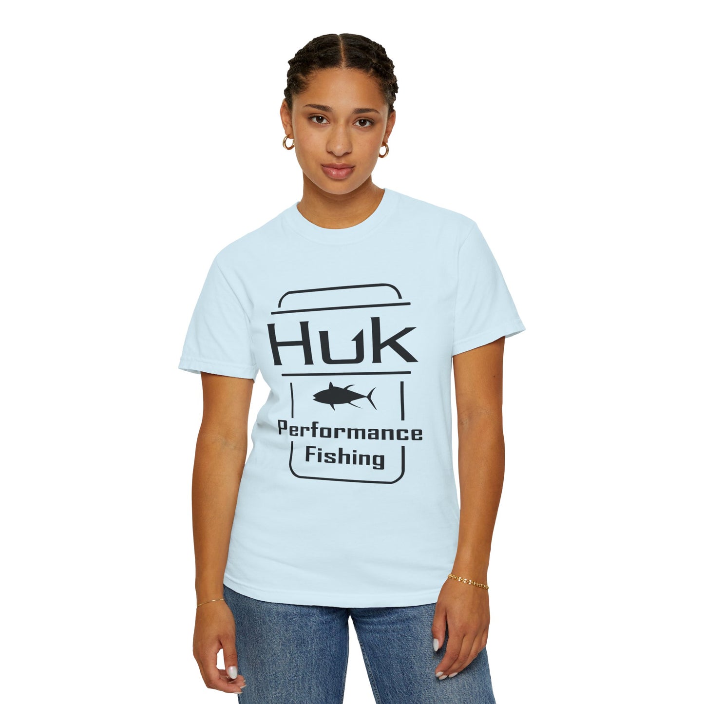 HUK Fishing Performance T-Shirt — "Huk Performance Fishing" Graphic Tee