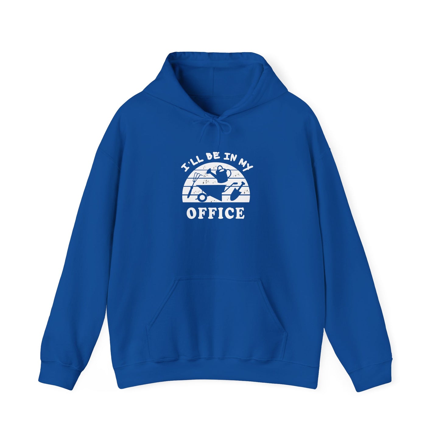 Hoodie — “I’ll Be In My Office” Cat Van Graphic Hoodie