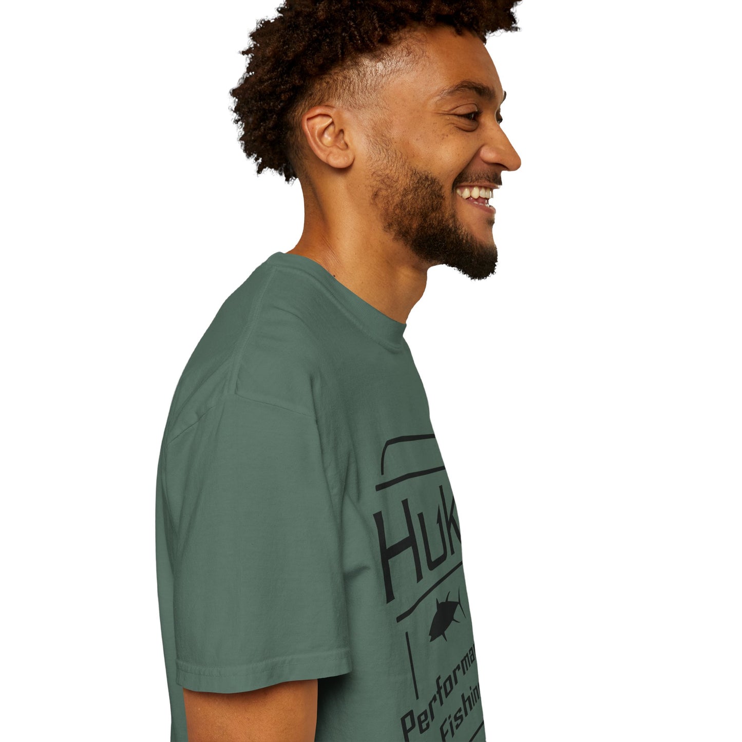 HUK Fishing Performance T-Shirt — "Huk Performance Fishing" Graphic Tee
