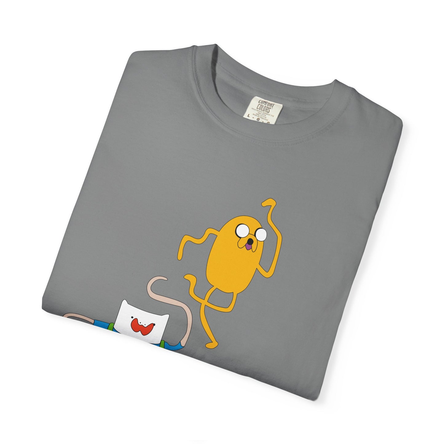 Adventure Time Dance Party T-Shirt — Jake & Radio Cartoon Tee