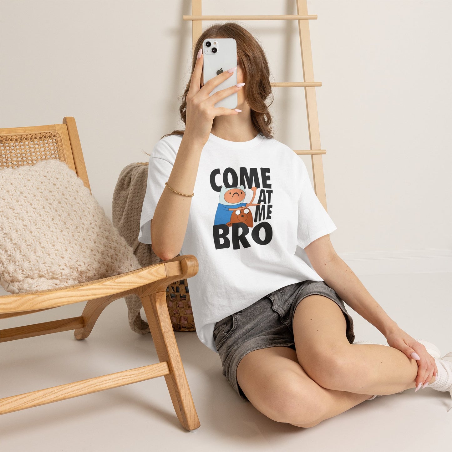 Come At Me Bro T‑Shirt — Funny Cartoon Bros Graphic Tee