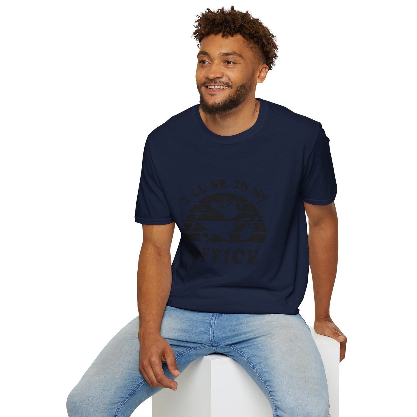 Garden Office T-Shirt — "I'll Be In My Office" Plant & Watering Can Tee