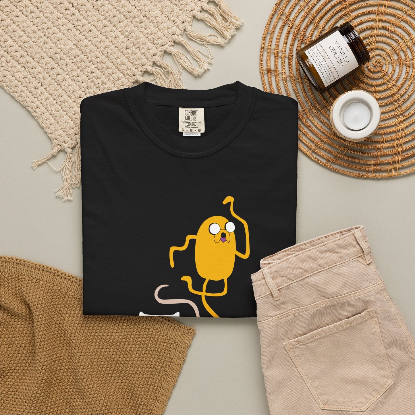 Adventure Time Dance Party T-Shirt — Jake & Radio Cartoon Tee