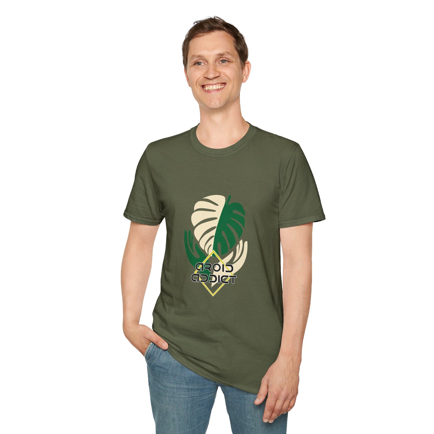 Monstera Leaf Tee - Aroid Addict — Tropical Plant Lover T-Shirt