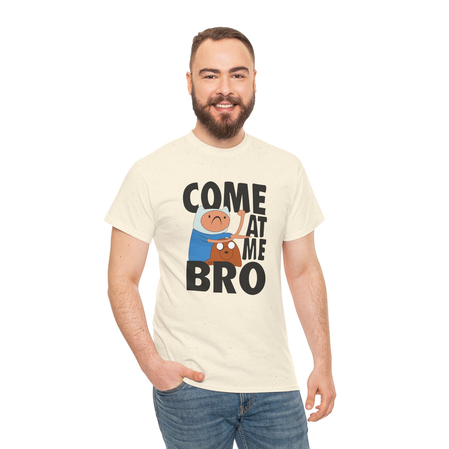 Come At Me Bro T‑Shirt — Funny Cartoon Bros Graphic Tee