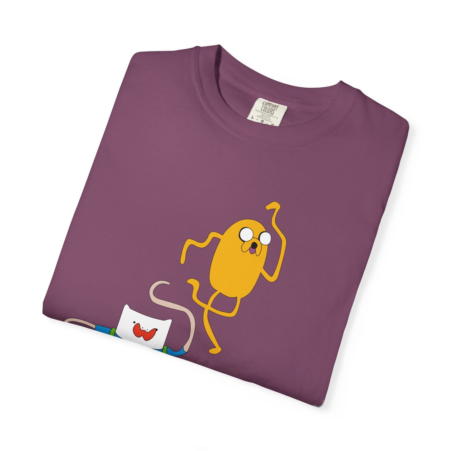 Adventure Time Dance Party T-Shirt — Jake & Radio Cartoon Tee